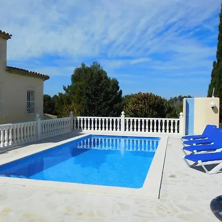 With 3 Bedrooms In Denia, With Wonderful Mountain View, Private Villa *